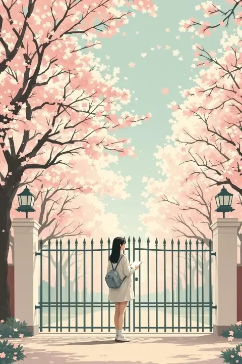 毕业前的告白 学院青春影片竖版海报